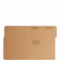 Smead Straight Tab Cut Letter Recycled Fastener Folder, Kraft, 8 1/2" Width x 11" Length, 50 / Box, SMD14834