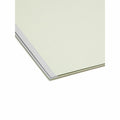 Smead 1/3 Tab Cut Letter Recycled Fastener Folder, Gray/Green, 8 1/2" Width x 11" Length, 25 / Box, SMD14934