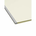 Smead 2/5 Tab Cut Letter Recycled Fastener Folder, Green, 8 1/2" Width x 11" Length, 25 / Box, SMD14980