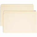 Smead Straight Tab Cut Legal Recycled Top Tab File Folder, Manila, 8 1/2" Width x 14" Length, 100 / Box, SMD15300