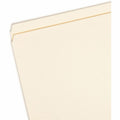 Smead Straight Tab Cut Legal Recycled Top Tab File Folder, Manila, 8 1/2" Width x 14" Length, 100 / Box, SMD15300