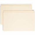 Smead Straight Tab Cut Legal Recycled Top Tab File Folder, Manila, 8 1/2" Width x 14" Length, 100 / Box, SMD15310
