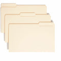 Smead 1/3 Tab Cut Legal Recycled Top Tab File Folder, Manila, 8 1/2" Width x 14" Length, 100 / Box, SMD15330