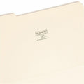 Smead 1/3 Tab Cut Legal Recycled Top Tab File Folder, Manila, 8 1/2" Width x 14" Length, 100 / Box, SMD15330