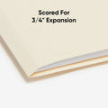Smead 1/3 Tab Cut Legal Recycled Top Tab File Folder, Manila, 8 1/2" Width x 14" Length, 100 / Box, SMD15330