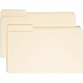 Smead 1/3 Tab Cut Legal Recycled Top Tab File Folder, Manila, 8 1/2" Width x 14" Length, 100 / Box, SMD15331