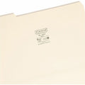 Smead 1/3 Tab Cut Legal Recycled Top Tab File Folder, Manila, 8 1/2" Width x 14" Length, 100 / Box, SMD15331