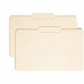 Smead 1/3 Tab Cut Legal Recycled Top Tab File Folder, Manila, 8 1/2" Width x 14" Length, 100 / Box, SMD15332