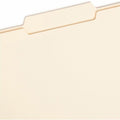 Smead 1/3 Tab Cut Legal Recycled Top Tab File Folder, Manila, 8 1/2" Width x 14" Length, 100 / Box, SMD15332