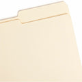 Smead 1/3 Tab Cut Legal Recycled Top Tab File Folder, Manila, 8 1/2" Width x 14" Length, 100 / Box, SMD15333