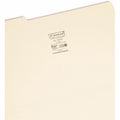 Smead 1/3 Tab Cut Legal Recycled Top Tab File Folder, Manila, 8 1/2" Width x 14" Length, 100 / Box, SMD15334