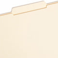 Smead 1/3 Tab Cut Legal Recycled Top Tab File Folder, Manila, 8 1/2" Width x 14" Length, 100 / Box, SMD15336