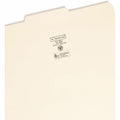 Smead 1/3 Tab Cut Legal Recycled Top Tab File Folder, Manila, 8 1/2" Width x 14" Length, 100 / Box, SMD15336