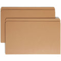Smead Straight Tab Cut Legal Recycled Top Tab File Folder, Kraft, 8 1/2" Width x 14" Length, 100 / Box, SMD15710