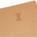 Smead Straight Tab Cut Legal Recycled Top Tab File Folder, Kraft, 8 1/2" Width x 14" Length, 100 / Box, SMD15710