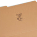 Smead 1/3 Tab Cut Legal Recycled Top Tab File Folder, Kraft, 8 1/2" Width x 14" Length, 100 / Box, SMD15734