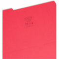 Smead Colored 1/3 Tab Cut Legal Recycled Top Tab File Folder, Yellow, 8 1/2" Width x 14" Length, 100 / Box, SMD16943