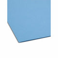 Smead Colored 1/3 Tab Cut Legal Recycled Fastener Folder, Blue, 8 1/2" Width x 14" Length, 50 / Box, SMD17040