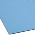 Smead Colored 1/3 Tab Cut Legal Recycled Fastener Folder, Blue, 8 1/2" Width x 14" Length, 50 / Box, SMD17040