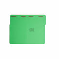 Smead Colored 1/3 Tab Cut Legal Recycled Fastener Folder, Green, 8 1/2" Width x 14" Length, 50 / Box, SMD17140