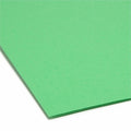 Smead Colored 1/3 Tab Cut Legal Recycled Top Tab File Folder, Green, 8 1/2" Width x 14" Length, 100 / Box, SMD17143