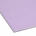 Smead Colored 1/3 Tab Cut Legal Recycled Top Tab File Folder, Lavender, 8 1/2" Width x 14" Length, 100 / Box, SMD17434