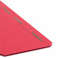 Smead Colored 1/3 Tab Cut Legal Recycled Fastener Folder, 8 1/2" Width x 14" Length, 50 / Box, SMD17740