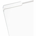 Smead Colored 1/3 Tab Cut Legal Recycled Top Tab File Folder, White, 8 1/2" Width x 14" Length, 100 / Box, SMD17834