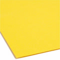 Smead Colored 1/3 Tab Cut Legal Recycled Fastener Folder, Yellow, 8 1/2" Width x 14" Length, 50 / Box, SMD17940