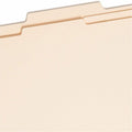 Smead 2/5 Tab Cut Legal Recycled Classification Folder, Manila, 8 1/2" Width x 14" Length, 10 / Box, SMD18700