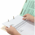 Smead 2/5 Tab Cut Legal Recycled Classification Folder, Manila, 8 1/2" Width x 14" Length, 10 / Box, SMD18700