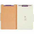 Smead SafeSHIELD 2/5 Tab Cut Legal Recycled Classification Folder, Green, 8 1/2" Width x 14" Length, 10 / Box, SMD18776