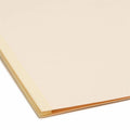 Smead 2/5 Tab Cut Legal Recycled Classification Folder, Manila, 8 1/2" Width x 14" Length, 10 / Box, SMD19000