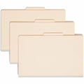 Smead 2/5 Tab Cut Legal Recycled Classification Folder, Manila, 8 1/2" Width x 14" Length, 10 / Box, SMD19000