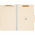 Smead 2/5 Tab Cut Legal Recycled Classification Folder, Manila, 8 1/2" Width x 14" Length, 10 / Box, SMD19000