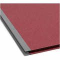 Smead SafeSHIELD 2/5 Tab Cut Legal Recycled Classification Folder, Bright Red, 8 1/2" Width x 14" Length, 10 / Box, SMD19031