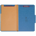Smead SafeSHIELD 2/5 Tab Cut Legal Recycled Classification Folder, Dark Blue, 8 1/2" Width x 14" Length, 10 / Box, SMD19035