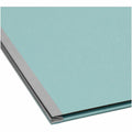 Smead SafeSHIELD 2/5 Tab Cut Legal Recycled Classification Folder, Blue, 8 1/2" Width x 14" Length, 10 / Box, SMD19094