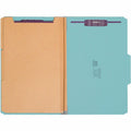 Smead SafeSHIELD 2/5 Tab Cut Legal Recycled Classification Folder, Blue, 8 1/2" Width x 14" Length, 10 / Box, SMD19094