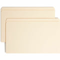 Smead Straight Tab Cut Legal Recycled Fastener Folder, Manila, 8 1/2" Width x 14" Length, 50 / Box, SMD19510