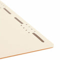 Smead Straight Tab Cut Legal Recycled Fastener Folder, Manila, 8 1/2" Width x 14" Length, 50 / Box, SMD19513