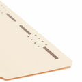 Smead 1/3 Tab Cut Legal Recycled Fastener Folder, Manila, 8 1/2" Width x 14" Length, 50 / Box, SMD19537