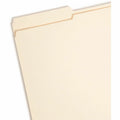 Smead 1/3 Tab Cut Legal Recycled Fastener Folder, Manila, 8 1/2" Width x 14" Length, 50 / Box, SMD19595