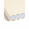 Smead 1/3 Tab Cut Legal Recycled Fastener Folder, Manila, 8 1/2" Width x 14" Length, 50 / Box, SMD19595