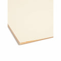 Smead 1/3 Tab Cut Legal Recycled Fastener Folder, Manila, 8 1/2" Width x 14" Length, 50 / Box, SMD19595