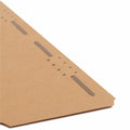 Smead 1/3 Tab Cut Legal Recycled Fastener Folder, Kraft, 8 1/2" Width x 14" Length, 50 / Box, SMD19837