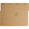 Smead 1/3 Tab Cut Legal Recycled Fastener Folder, Kraft, 8 1/2" Width x 14" Length, 50 / Box, SMD19837