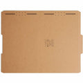 Smead 2/5 Tab Cut Legal Recycled Fastener Folder, Kraft, 8 1/2" Width x 14" Length, 50 / Box, SMD19880