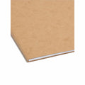 Smead 2/5 Tab Cut Legal Recycled Fastener Folder, Kraft, 8 1/2" Width x 14" Length, 50 / Box, SMD19882