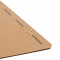 Smead 2/5 Tab Cut Legal Recycled Fastener Folder, Kraft, 8 1/2" Width x 14" Length, 50 / Box, SMD19882